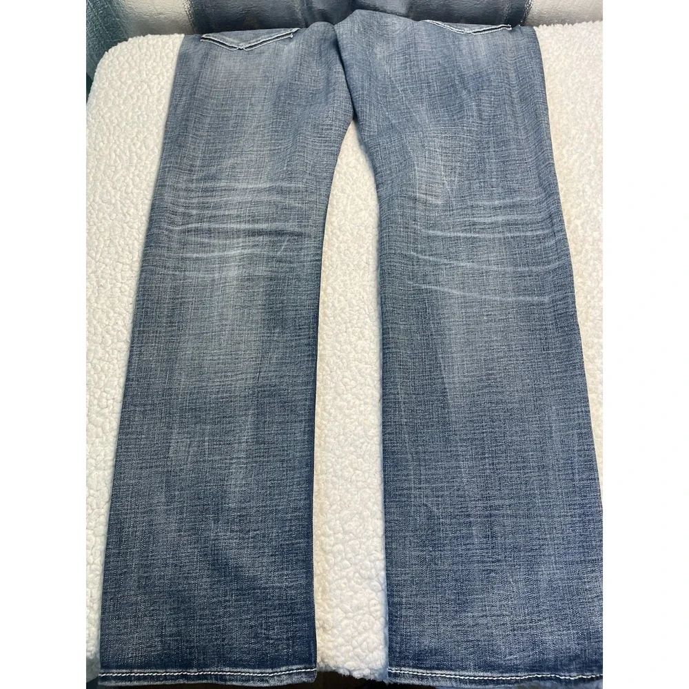 Buckle Salvage Anarchy Straight 33L X 33 Regular Fit Denim Jeans Mens  Moto